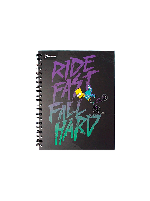 Cuaderno Catedrático Pasta Dura The Simpson 80 Hojas 3