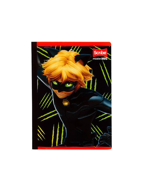 Cuaderno Cosido ladyBug 100 Hojas Cuadros  1