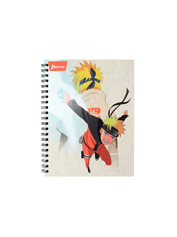 Cuaderno Catedrático Pasta Dura Naruto 80 Hojas 1