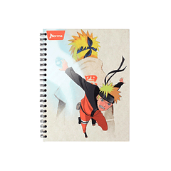 Cuaderno Catedrático Pasta Dura Naruto 80 Hojas
