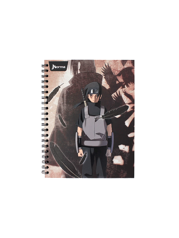 Cuaderno Catedrático Pasta Dura Naruto 80 Hojas 2