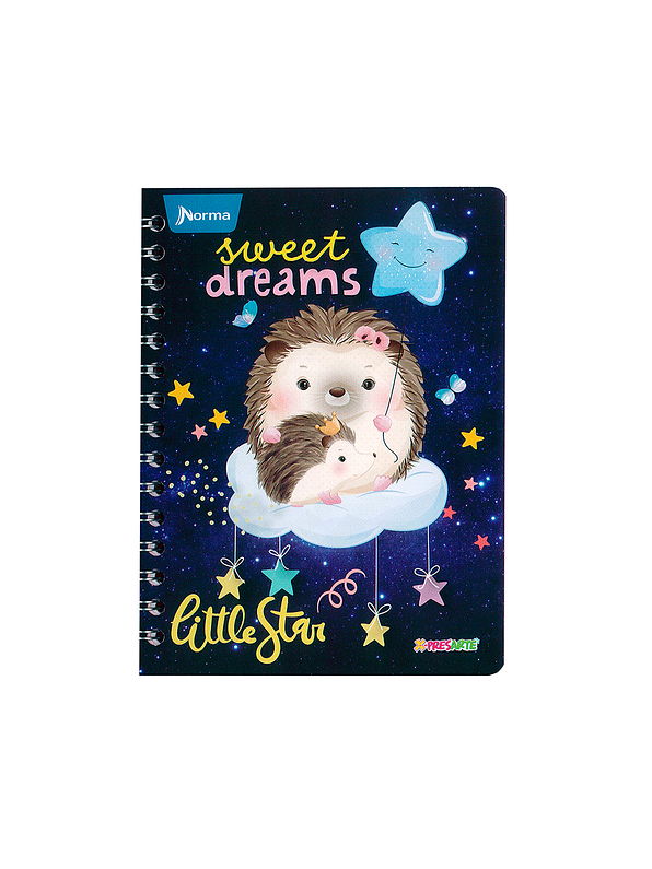 Cuaderno Argollado X-Presarte Femenino 80 Hojas  2