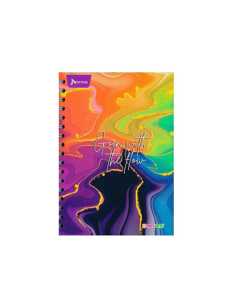 Agenda Pasta Dura X-Presarte Femenino 5 Materias  3