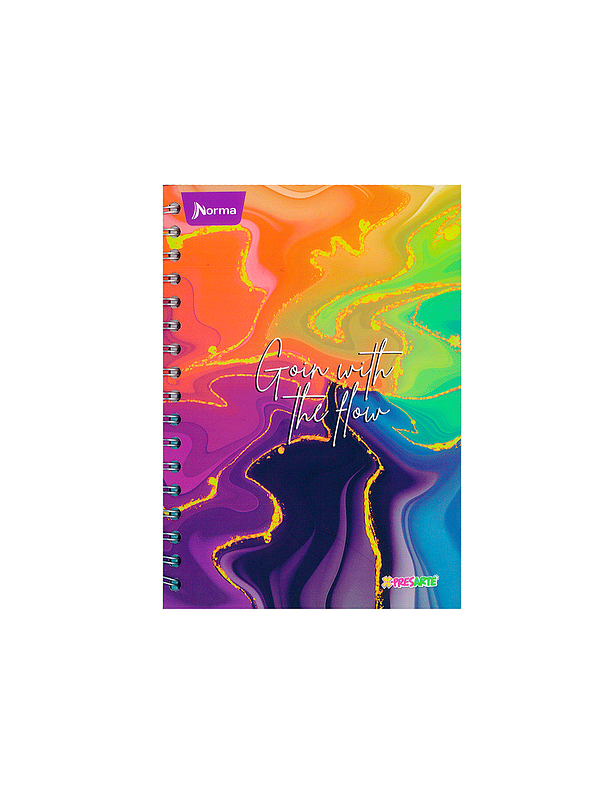 Agenda Pasta Dura X-Presarte Femenino 7 Materias  4