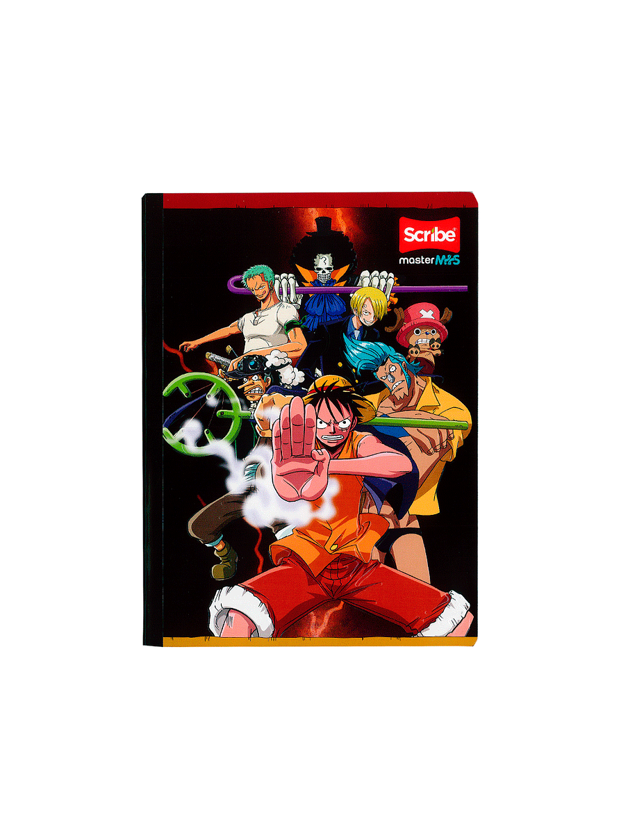 Cuaderno Cosido One Piece 50 Hojas Cuadros  1