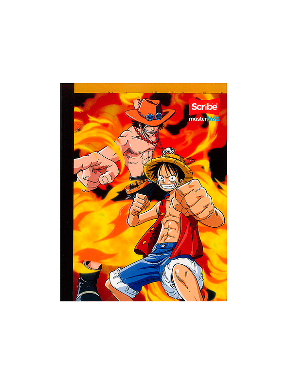 Cuaderno Cosido One Piece 50 Hojas Cuadros  5