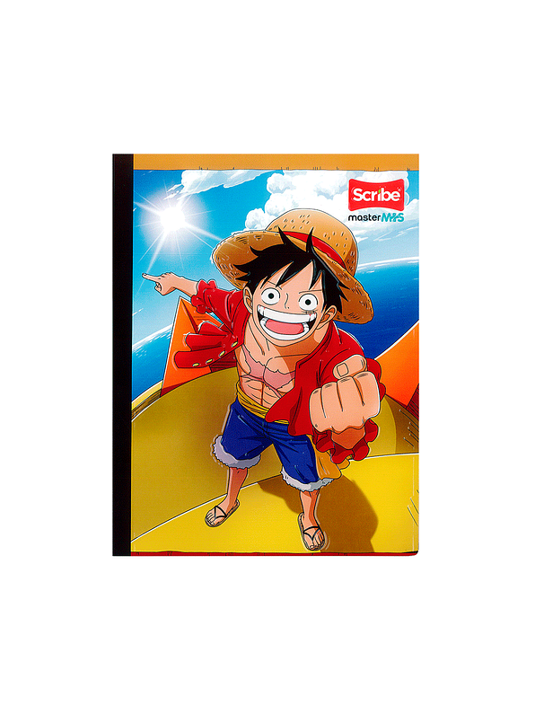 Cuaderno Cosido One Piece 50 Hojas Cuadros  4