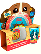 Set Vajilla Melamina X 3 Piezas Perritos - Miniatura 1