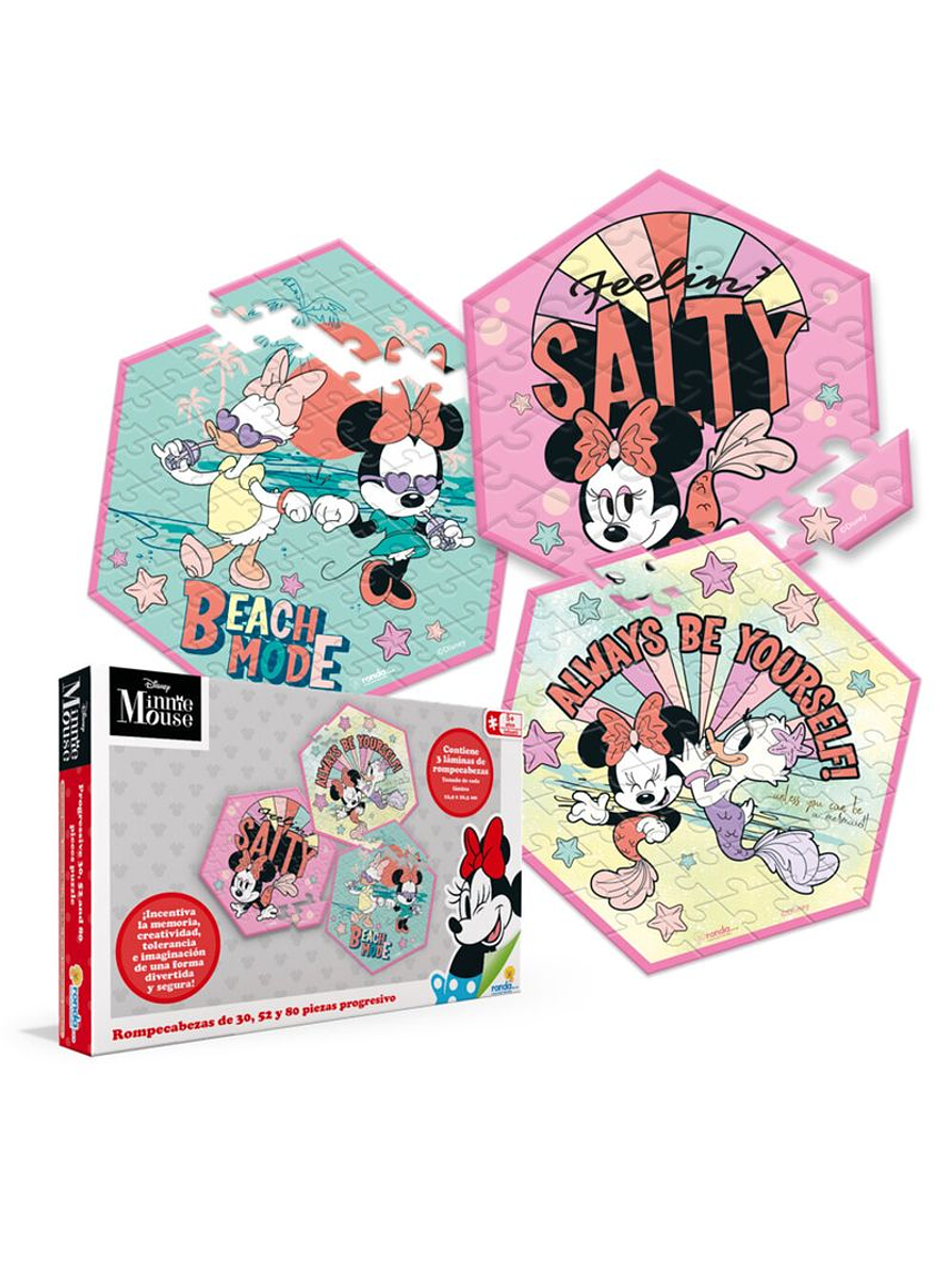 Rompecabezas Progresivo Minnie Mouse  2