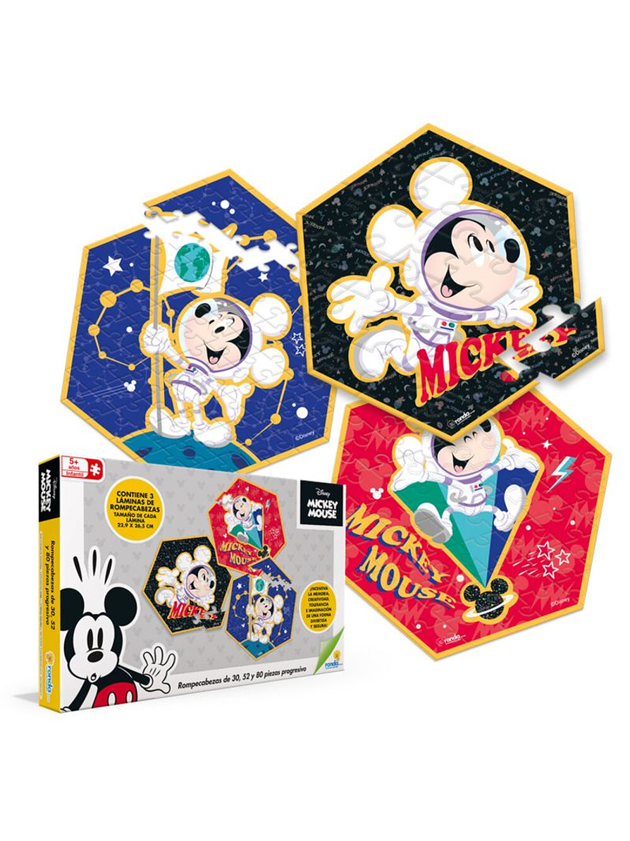 Rompecabezas Progresivo Mickey Mouse  2