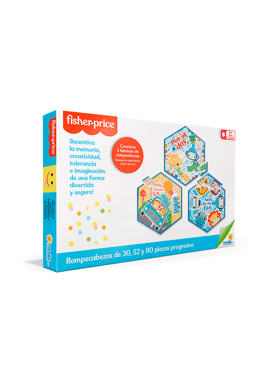 Rompecabezas Progresivo Fisher-Price 1