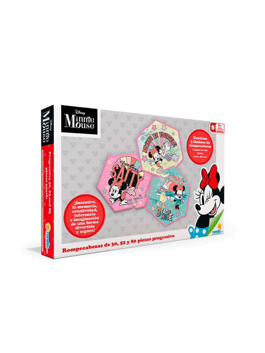 Rompecabezas Progresivo Minnie Mouse  1