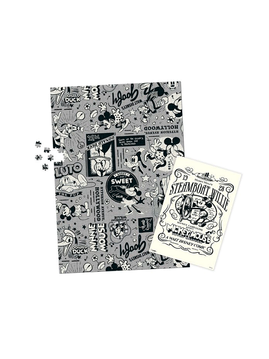 Rompecabezas X 1000 Piezas Lata Disney 100 I 3