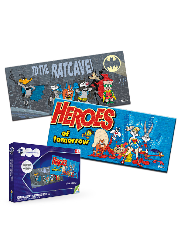 Rompecabezas X 180 Piezas Warner 100 2