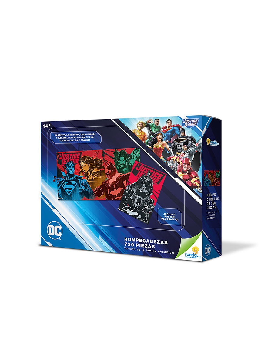 Rompecabezas X 750 Piezas Liga De La Justicia 5