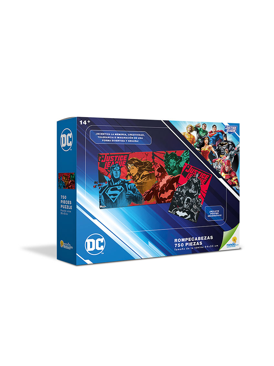Rompecabezas X 750 Piezas Liga De La Justicia 1