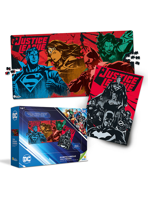 Rompecabezas X 750 Piezas Liga De La Justicia 2