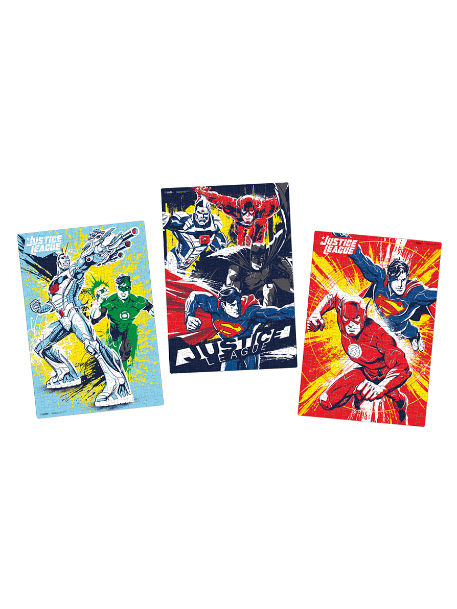 Rompecabezas 3 X250 Piezas Liga De La Justicia  4