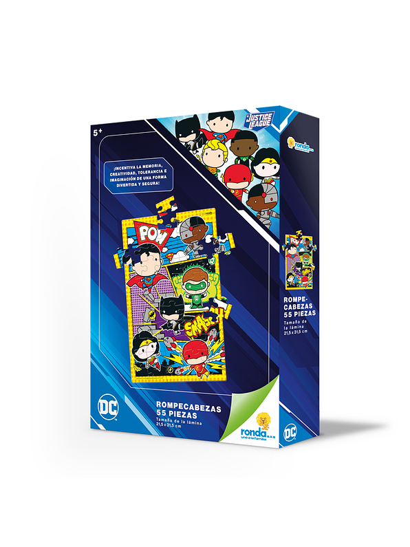Rompecabezas X 55 Piezas Liga De La Justica  3
