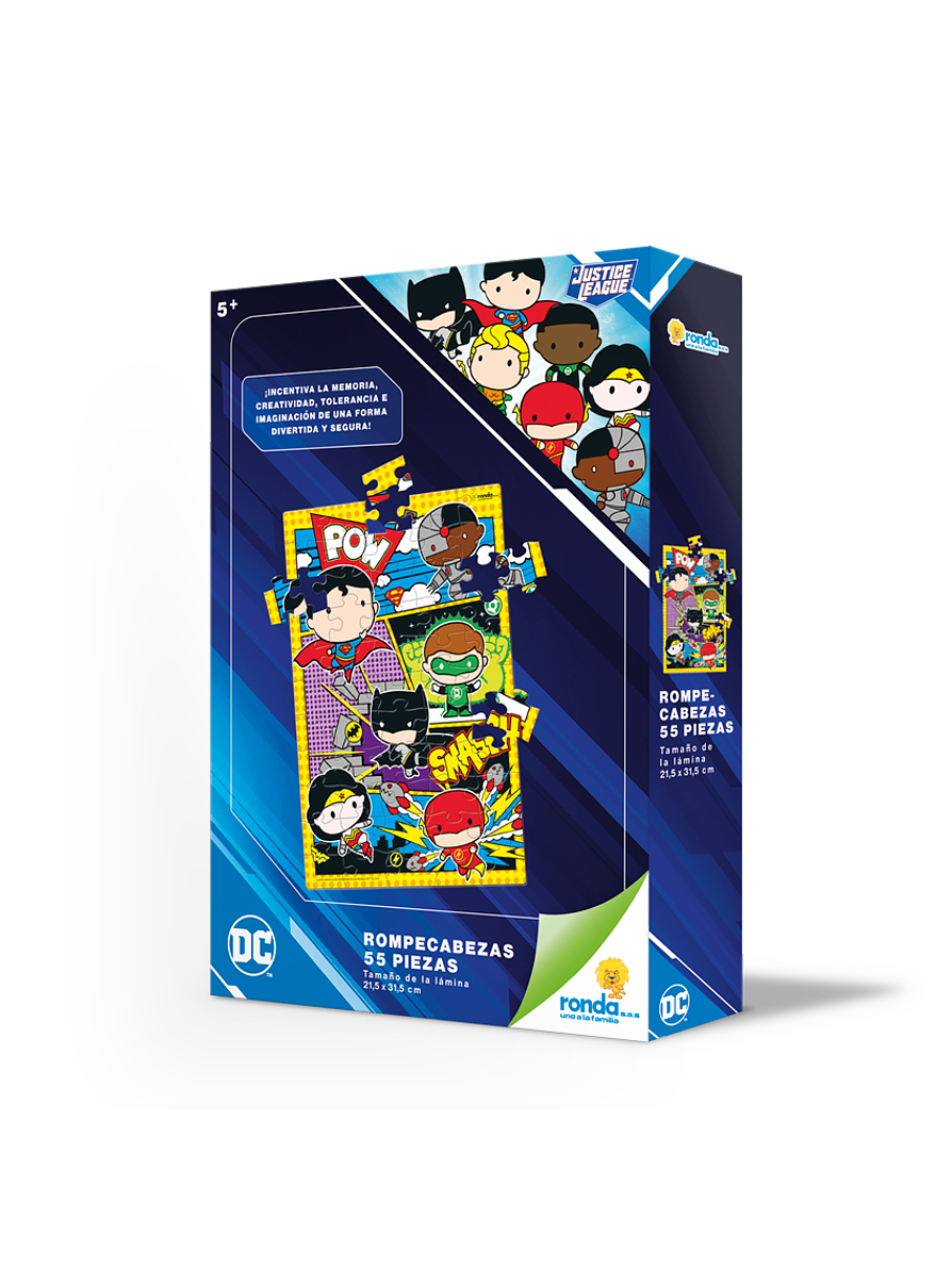 Rompecabezas X 55 Piezas Liga De La Justica  3