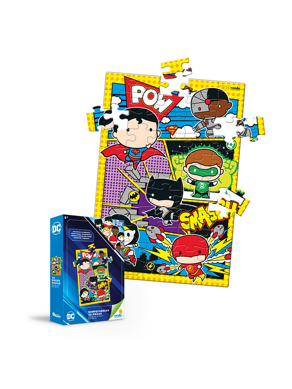 Rompecabezas X 55 Piezas Liga De La Justica  2
