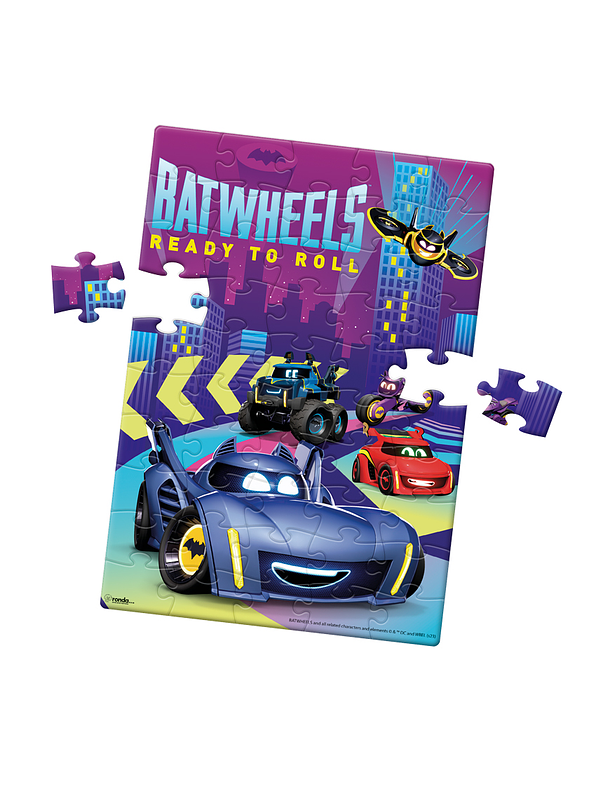 Rompecabezas X 50 Piezas Gigante Batwheels 3