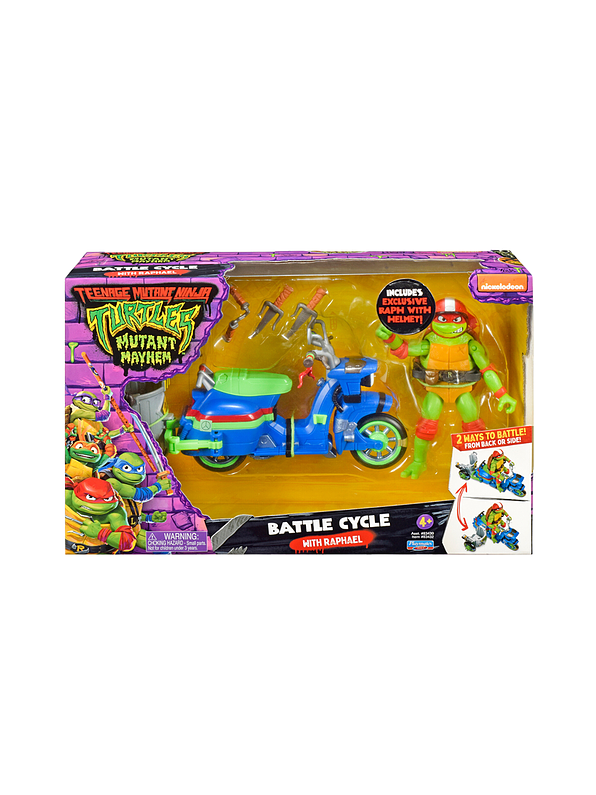 Tortugas Ninja Con Vehículo  1