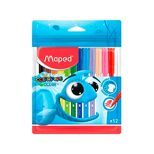 Plumón Ocean X 12 Unidades 