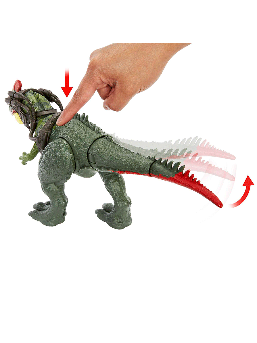 Jurassic World Rastreadores Gigantes Sinotyrannus 4