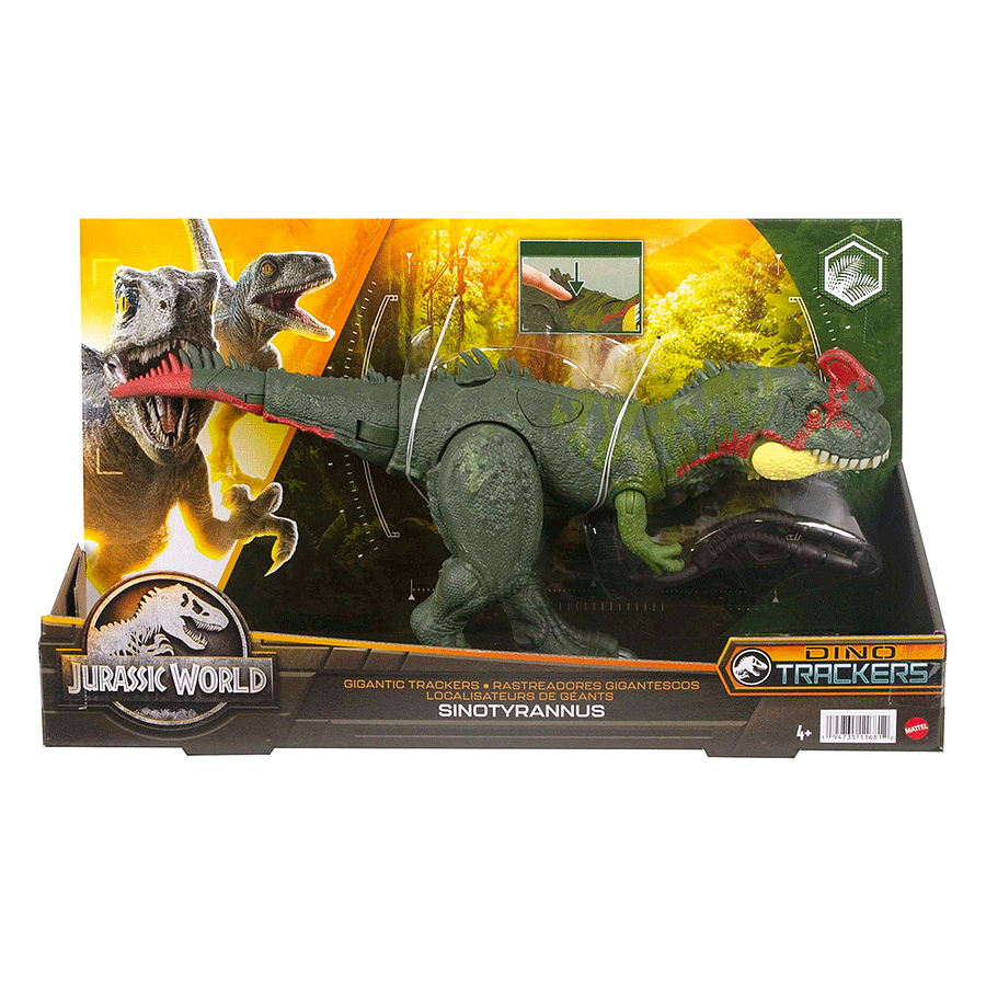 Jurassic World Rastreadores Gigantes Sinotyrannus 1