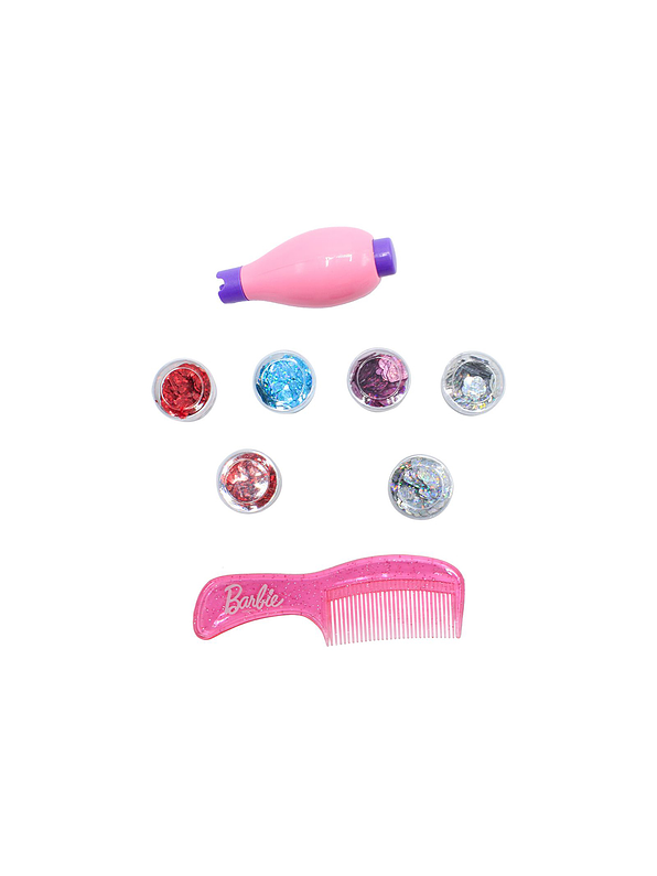 Set De Belleza Con Accesorios Para El Cabello Barbie 3