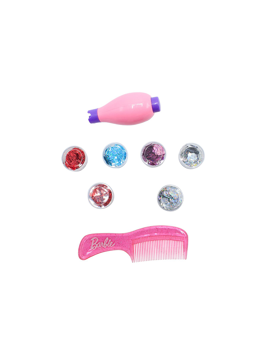 Set De Belleza Con Accesorios Para El Cabello Barbie 3