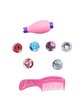 Set De Belleza Con Accesorios Para El Cabello Barbie - Miniatura 3