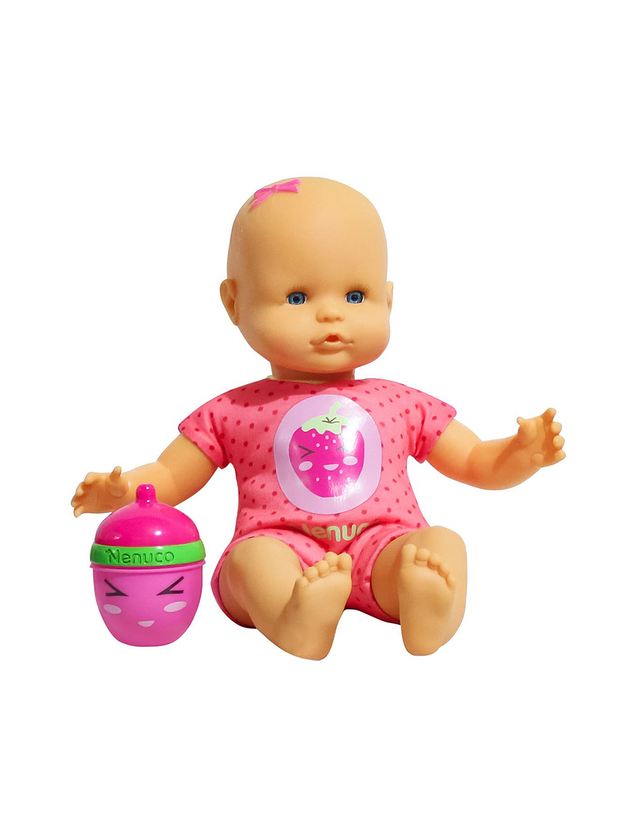 Nenuco Con Biberón Sonajero Rosado  1
