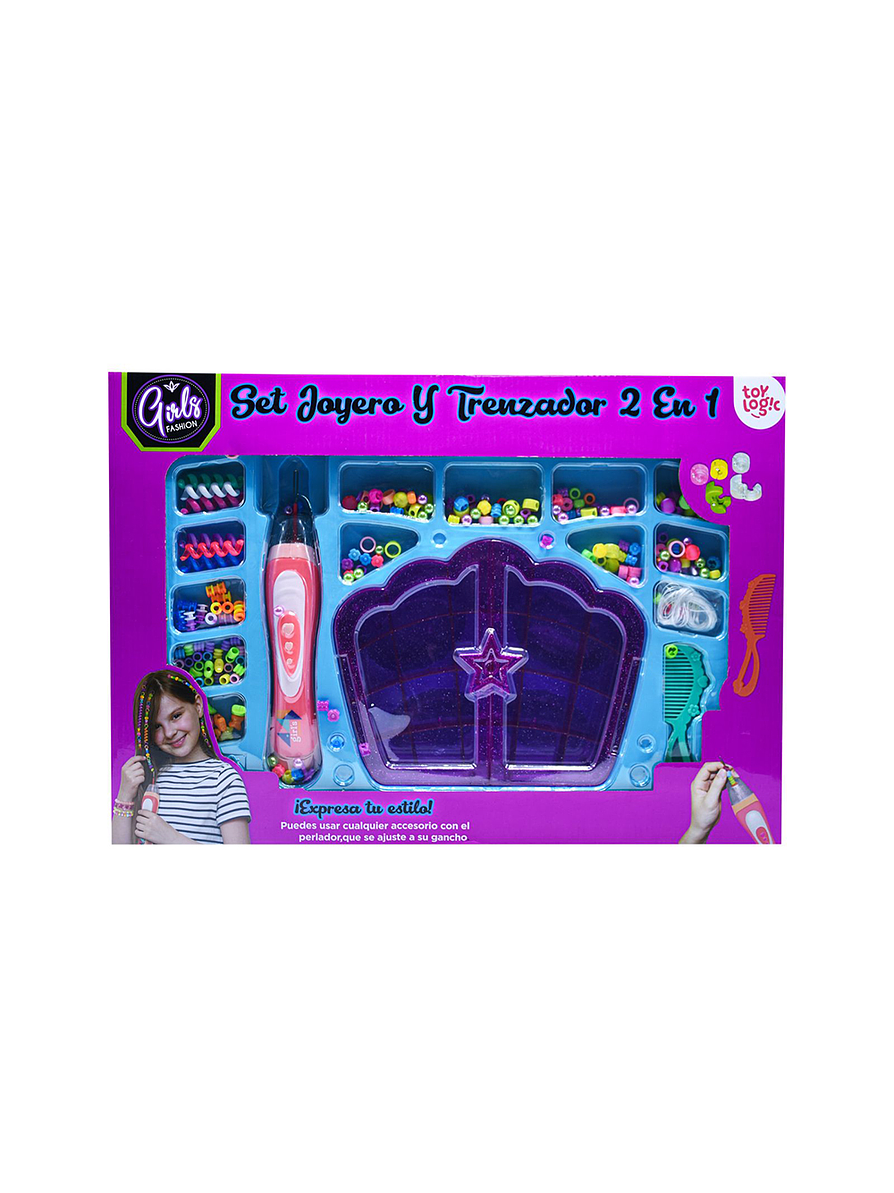 Set Joyero Y Trenzador 2 En 1  1