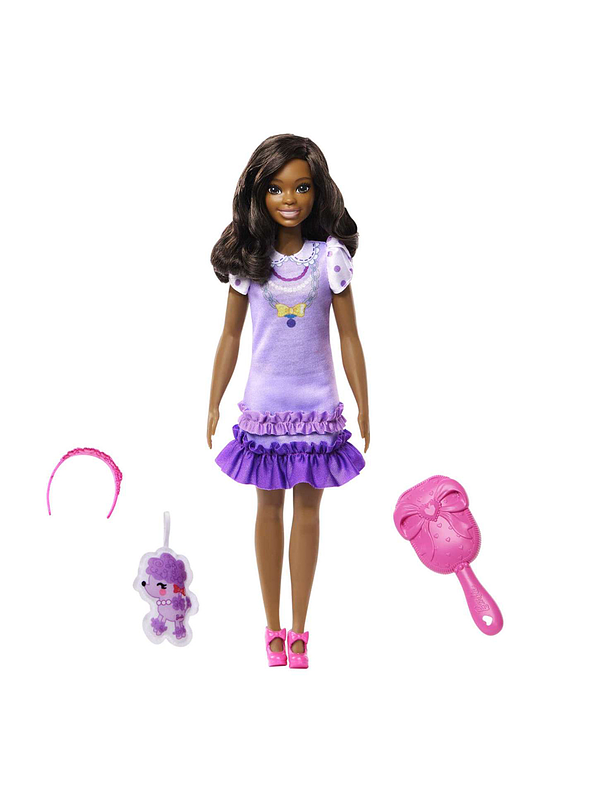 Barbie Muñecas Básicas Con Vestido Y Accesorios  4