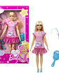 Barbie Muñecas Básicas Con Vestido Y Accesorios  - Miniatura 1