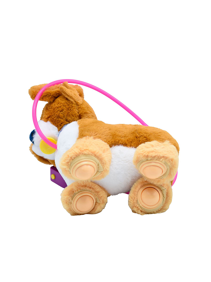 Peluche Perrito Con Sonido Corgi 4