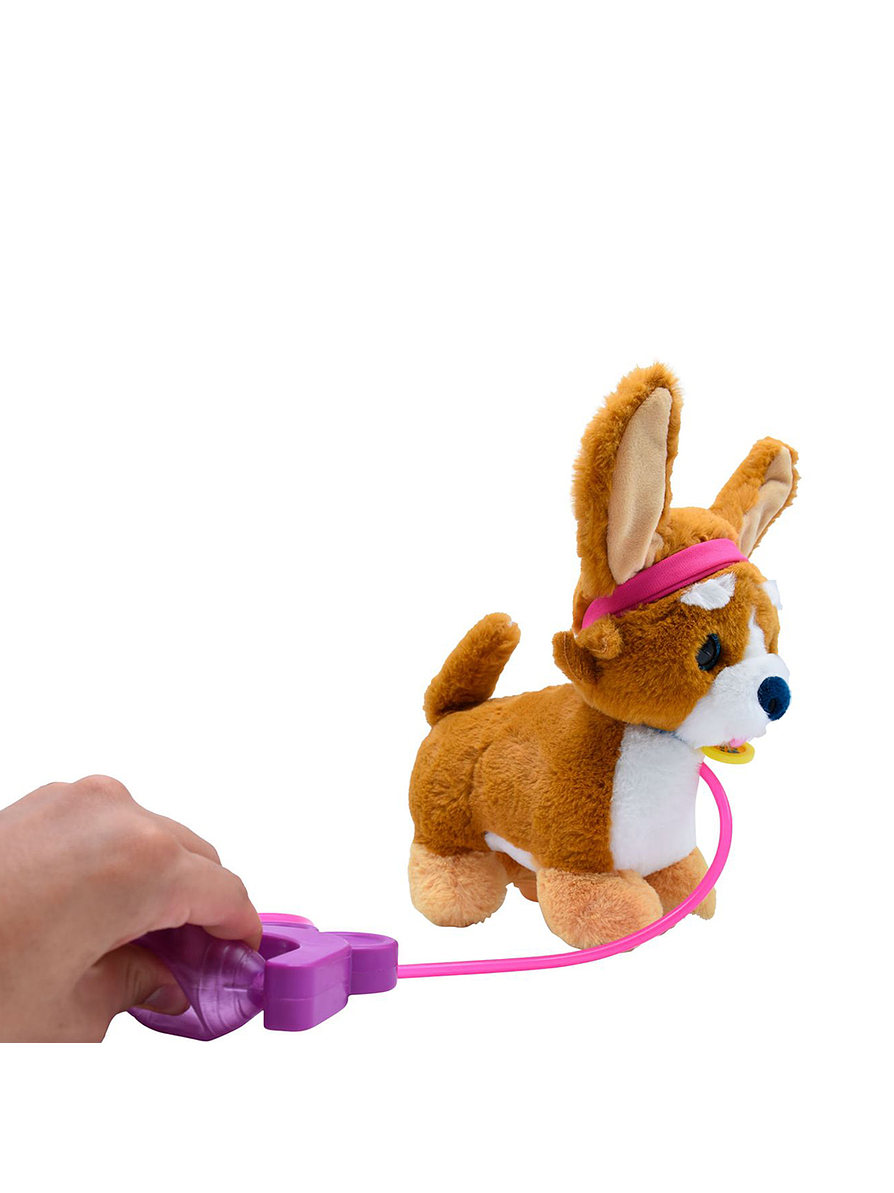 Peluche Perrito Con Sonido Corgi 7
