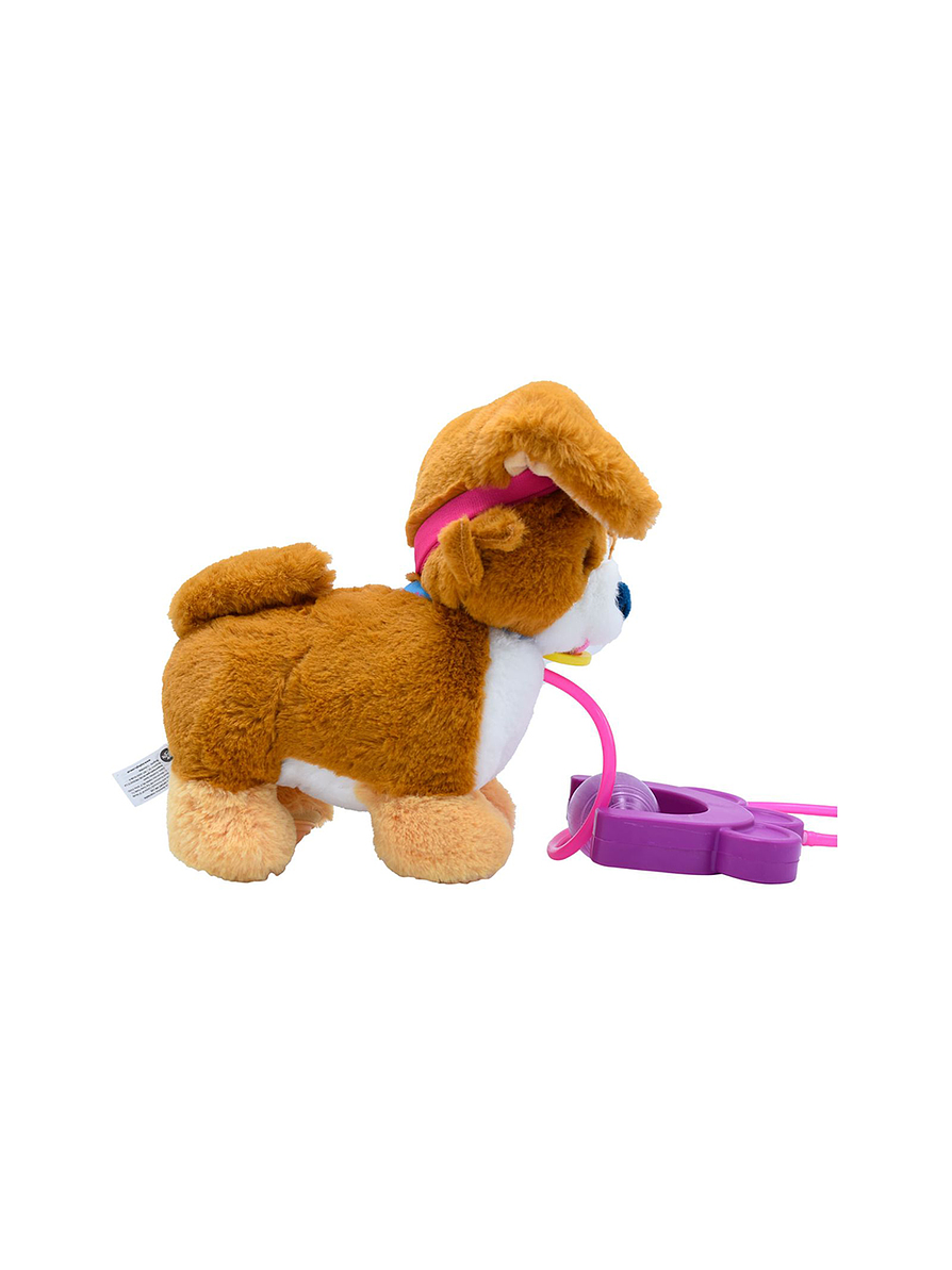 Peluche Perrito Con Sonido Corgi 6