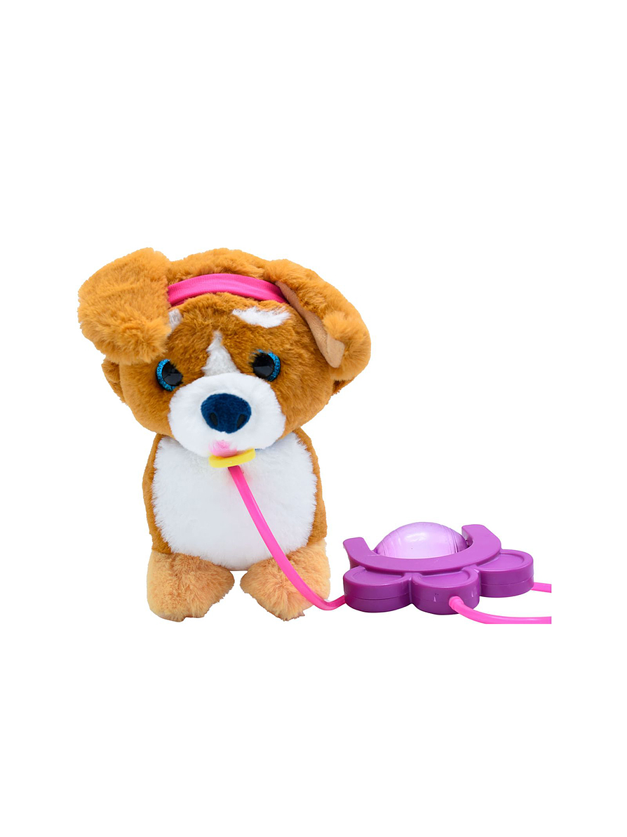 Peluche Perrito Con Sonido Corgi 3