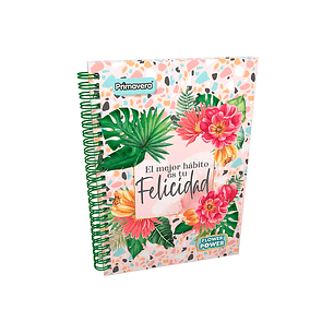 Cuaderno De Notas Primavera A7 X 60 Hojas Niña