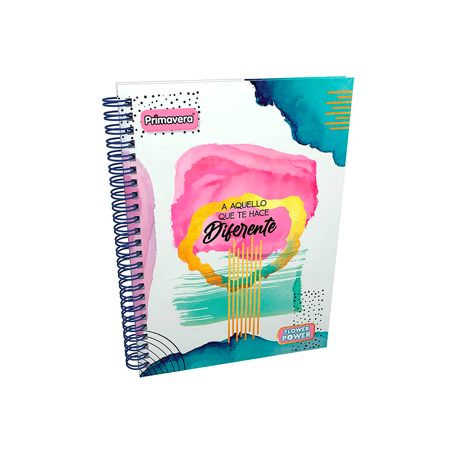 Cuaderno De Notas Primavera A7 X 60 Hojas Niña 3