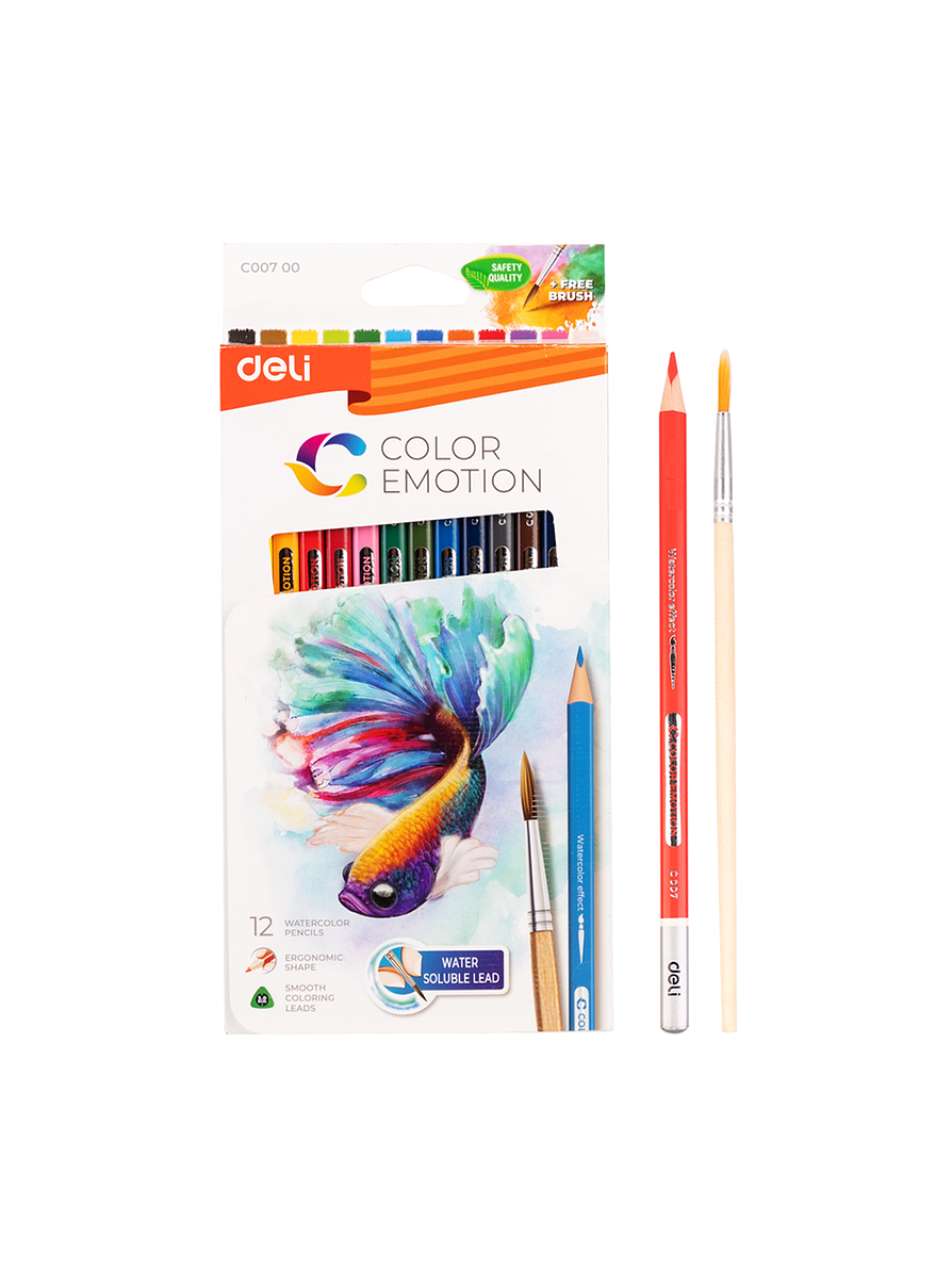 Colores Acuarelables Emotion X 12 Unidades  1