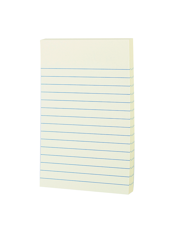 Notas Adhesivas Con Renglones X 100 Hojas Vertical  2