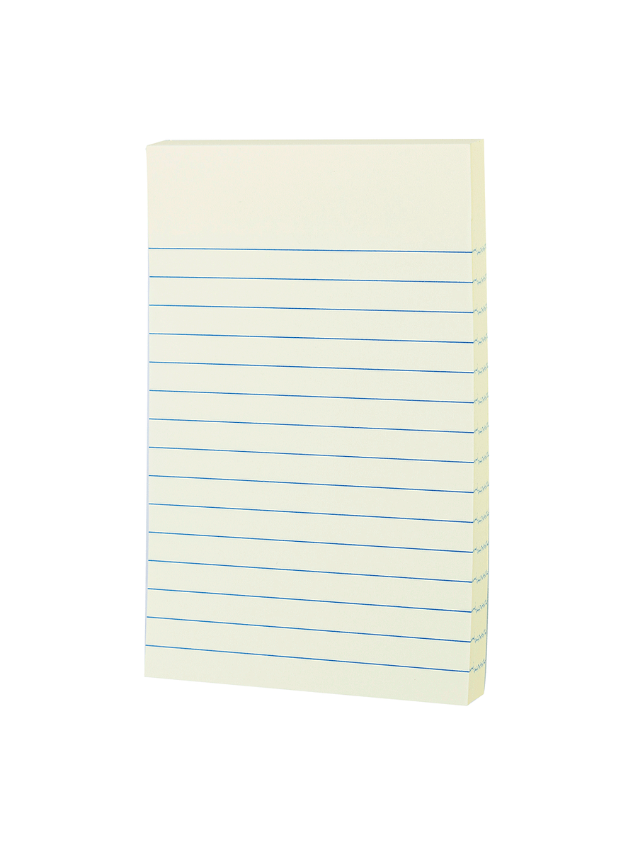 Notas Adhesivas Con Renglones X 100 Hojas Vertical  2