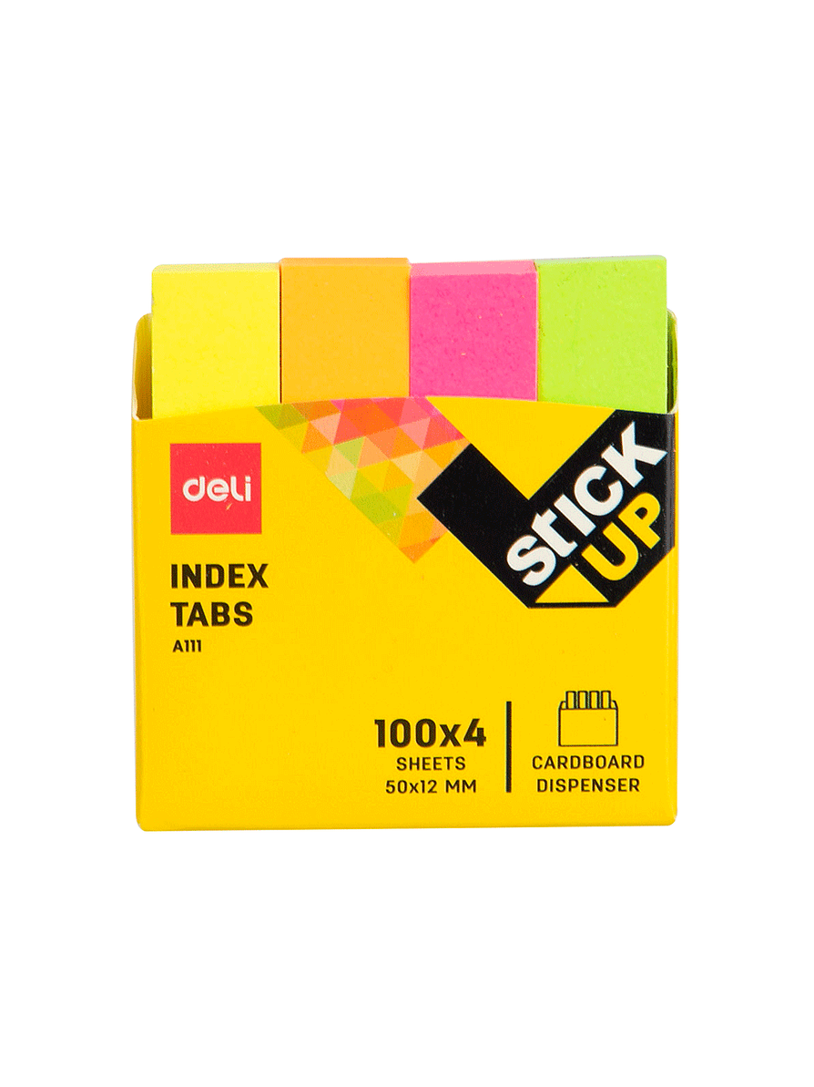 Notas Adhesivas Tiras De Papel 4 Colores  1