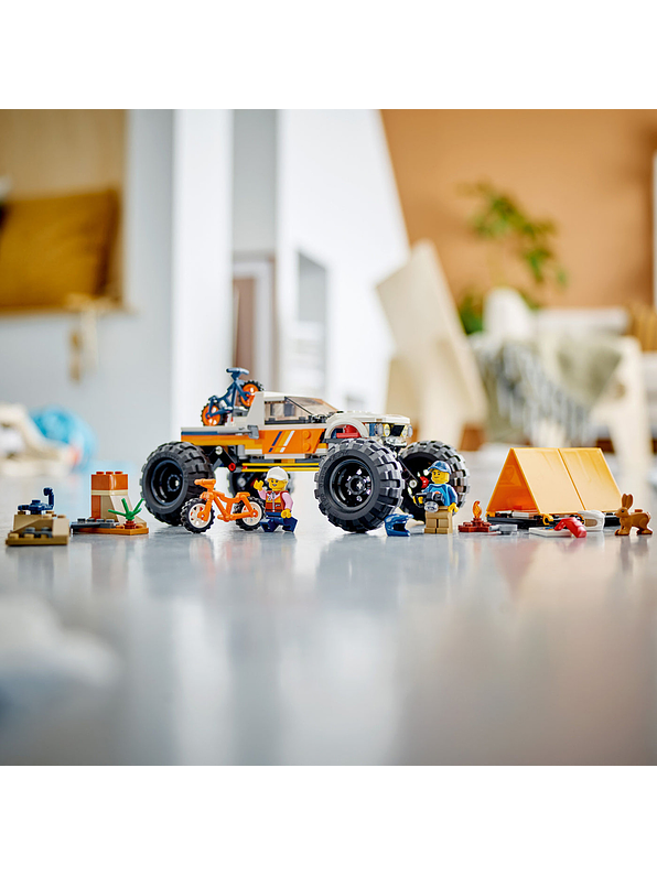 Lego City Todoterreno 4X4 Aventurero  4