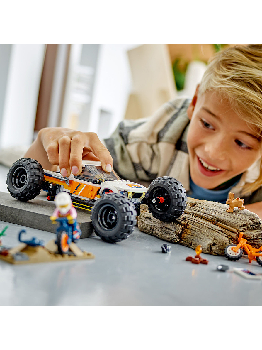 Lego City Todoterreno 4X4 Aventurero  5