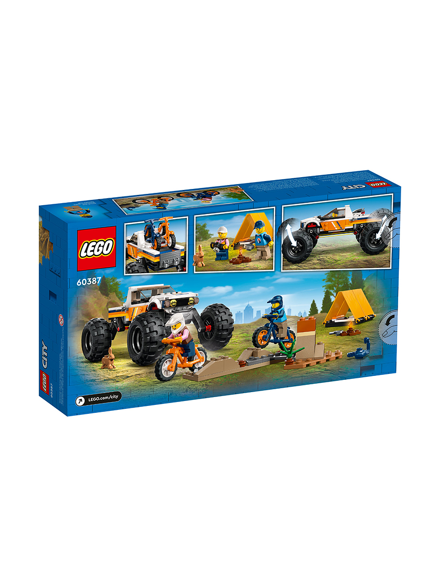Lego City Todoterreno 4X4 Aventurero  3